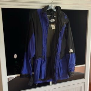 The North Face Black and Blue Gore-Tex Jacket XL
